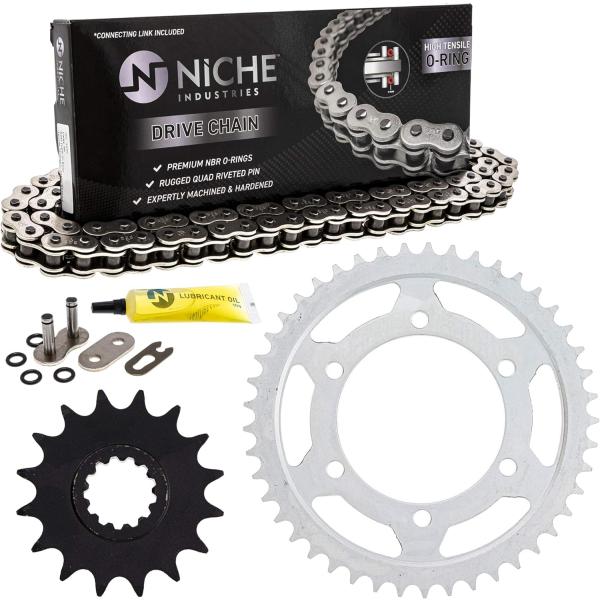 【並行輸入品】NICHE Drive Sprocket Chain Combo for Yamaha...