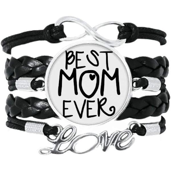 DIYthinker Best Mom Ever Words Mother&apos;s Day Bracel...