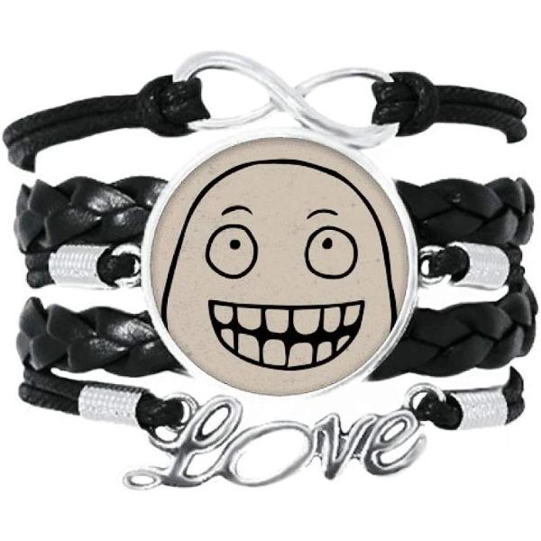 【並行輸入品】DIYthinker Silly Smile Black Face Pattern B...