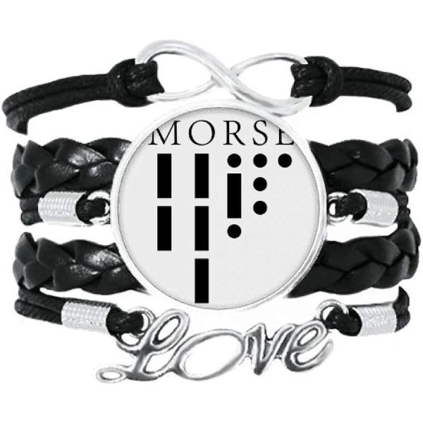 【並行輸入品】OFFbb-USA Morse Code Point-Line Representat...