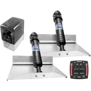 【並行輸入品】Bennett Marine 129OBI スタンダード (クラシック) 油圧トリムタブシステム ボックス表示ユニット1個付き 12イン