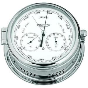 【並行輸入品】Wempe CW460007 Admiral II Brass Chrome Plated Dd-Baro/Therm/Hygr 185
