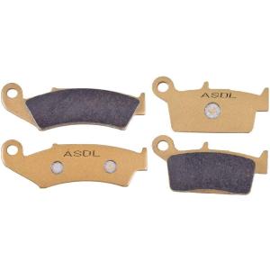 【並行輸入品】N-brand オートバイフロントとリアブレーキパッドセット Honda XR600 ...