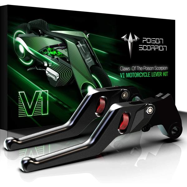 【並行輸入品】POISON SCORPION ブレーキクラッチレバー CNC 調節可能 F650 G...