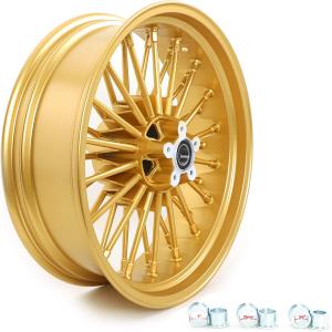 並行輸入品】ハーレー用バイク 二輪ホイールリム 21スポークmag 19