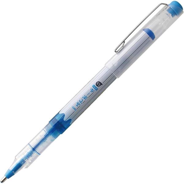 Ohto Fude Ball 1.5mm Gel Ball Pen (Light Blue)　並行輸...