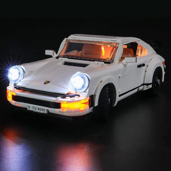 クリエイターエキスパート ポルシェ911 ブロック組み立てモデル 対応 Lightailing LE...