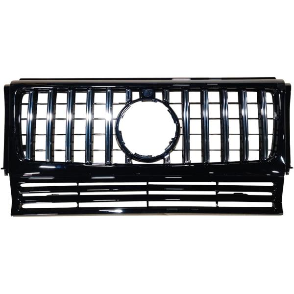 【並行輸入品】TOPAZ Front Grille Black Chrome GT-R Style ...