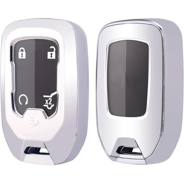 【並行輸入品】キーフォブカバー GMC シボレー用 フルプロテクション ソフトTPUスマートキーケー...