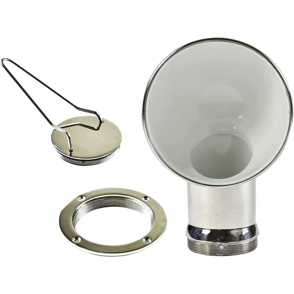 【並行輸入品】MARINE CITY 3インチ マリーン ステンレススチール ラウンド ホワイト カ...