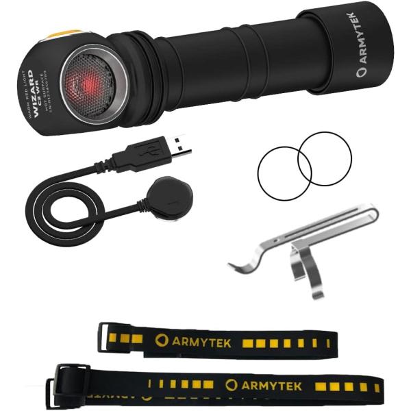 【並行輸入品】Armytek New Wizard C2 WR White-Red 1100 lm ...