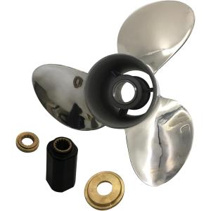 【並行輸入品】CAPTAIN Propeller 14.25x17 Fit Honda Outboard Engine 115hp 135hp 150