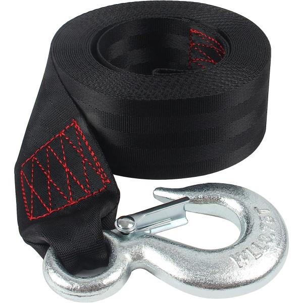 Boat Winch Strap with Hook Winch Strap for Boat Tr...