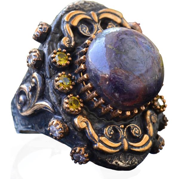 【並行輸入品】Falcon Jewelry Natural Star Ruby Gemstone  ...