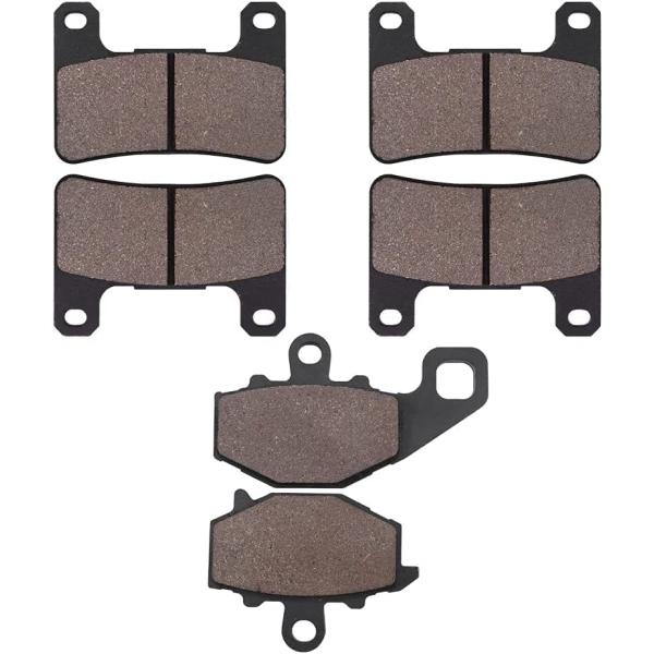 【並行輸入品】Brake Pads Front and Rear for Kawasaki Ninj...