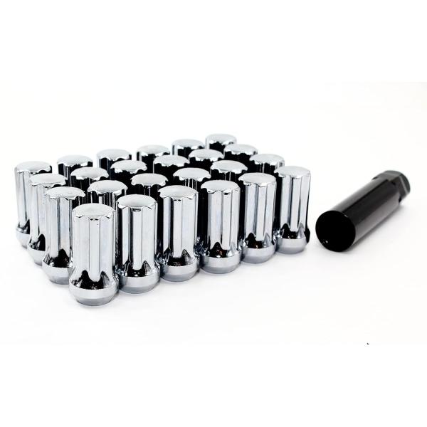 【並行輸入品】Veritek 24個セット 14x1.5mm 1.75インチ 44mm 全長クロムス...