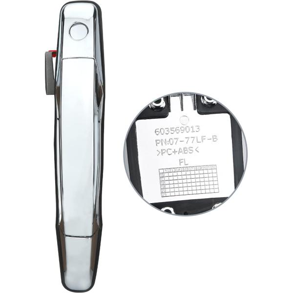 【並行輸入品】CROSSPASSION 外装ドアハンドルキット フロント左運転席側 キャデラック エ...