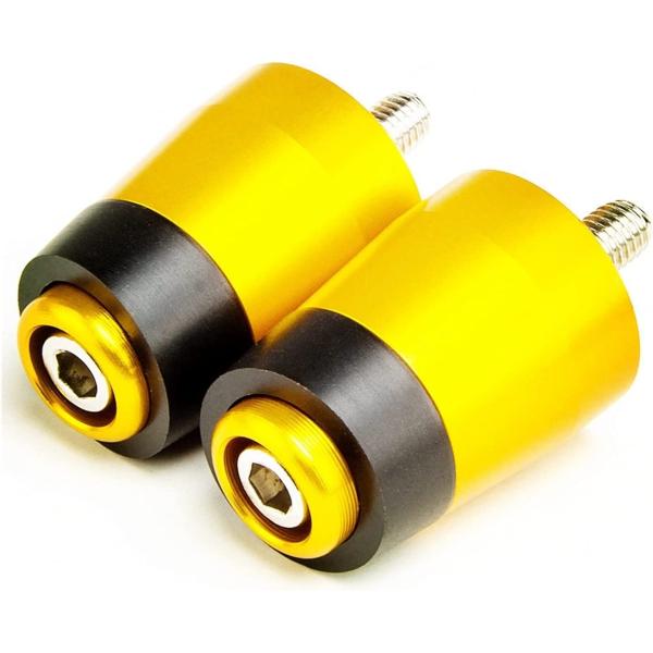 【並行輸入品】WJSM Motorcycle Hand Grips End Plug for Kaw...