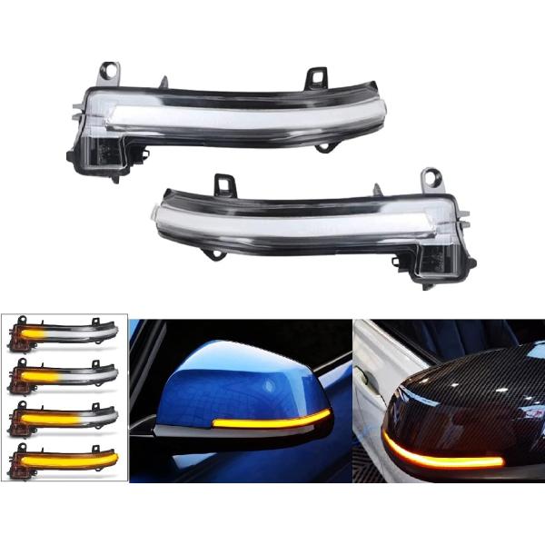 【並行輸入品】Jyzpine tree LED Dynamic Side Rear View Mir...