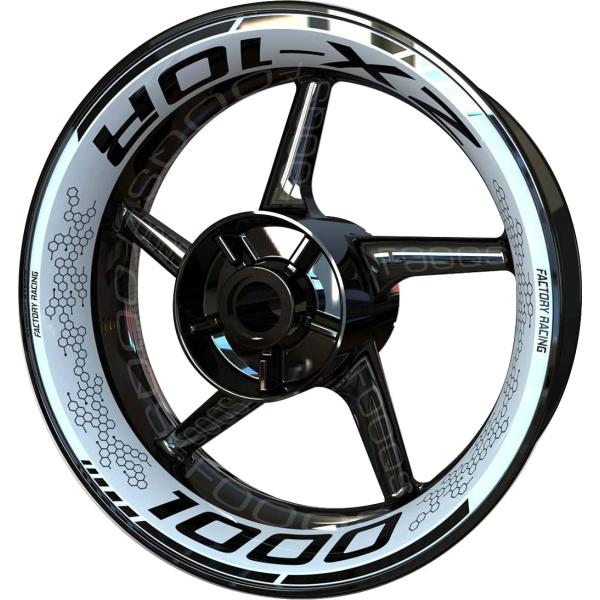 【並行輸入品】Motorcycle Wheel Rim Sticker F2 for Kawasak...