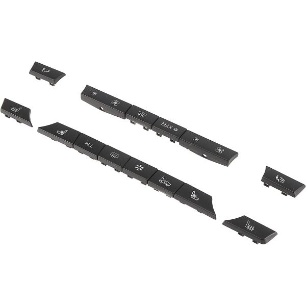 【並行輸入品】X AUTOHAUX 1セット エアコンボタンカバー キーキャップ BMW 5 6 7...