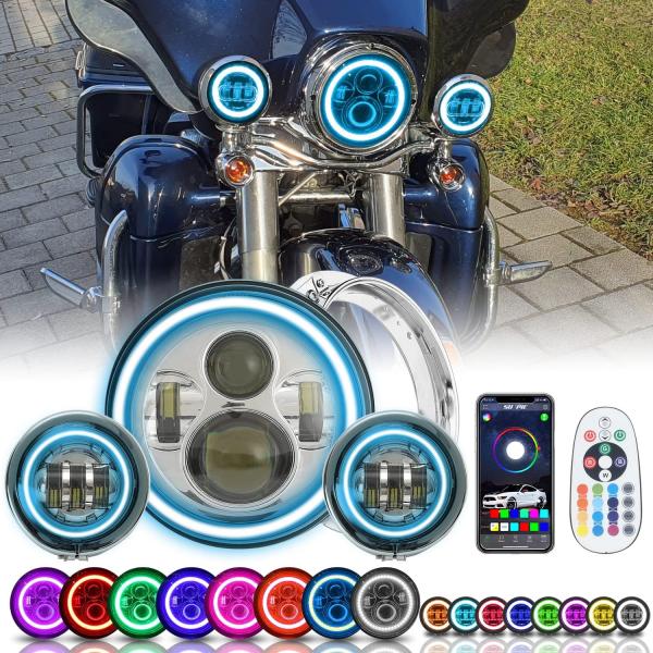 【並行輸入品】SUNPIE Compatible with H_arley Motorcycles ...