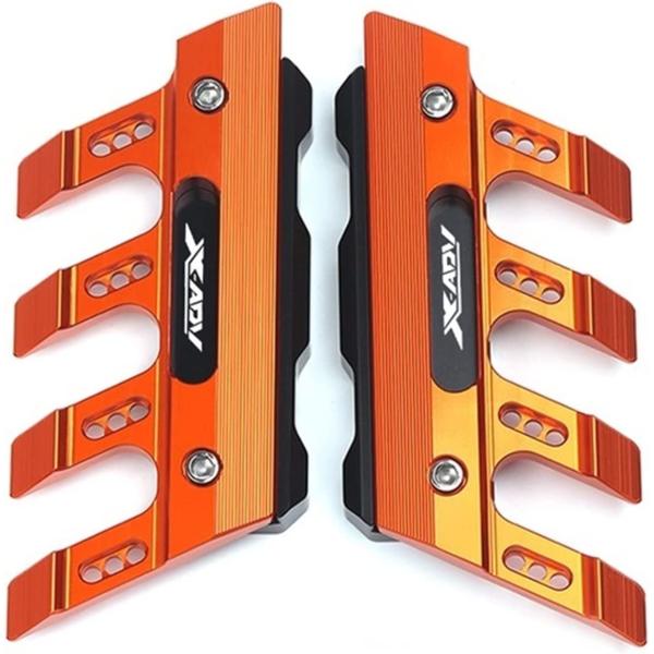 【並行輸入品】ZNYZ Motorcycle Front Fender Side Protectio...