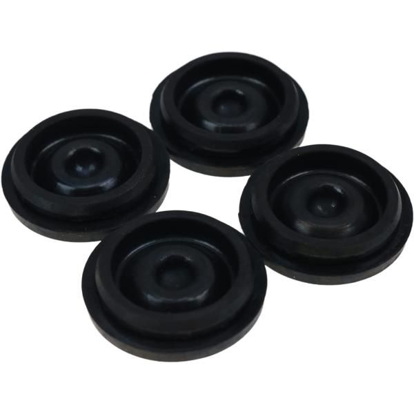 【並行輸入品】AIVWUMOT トレーラー車軸ホイール ゴムグリースプラグ ハブ ダストキャップ D...