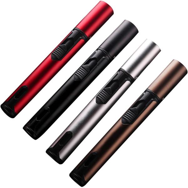 Foern 4 PCS 6.0in Long Torch Lighter with Visible ...