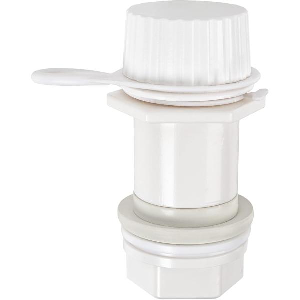 【並行輸入品】HQAPR ねじ式排水プラグアセンブリ プラスチックテザーキャップ付き Iglooクー...