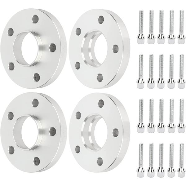【並行輸入品】Aintier 4X 20mm 5x112 Hub-Centric Wheel Spa...