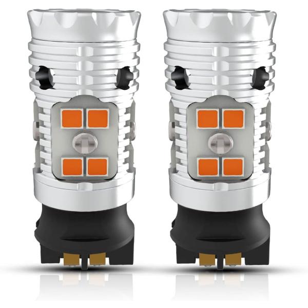 【並行輸入品】LASFIT PWY24W LED電球 ウィンカーライト PW24W 抵抗器内蔵 キャ...