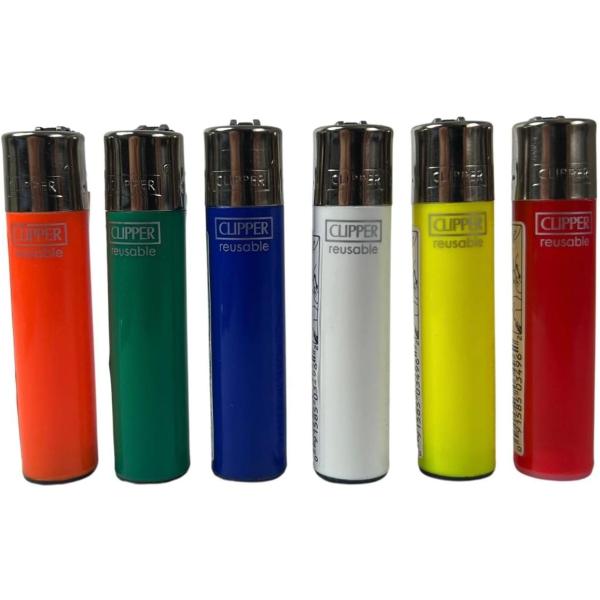 【並行輸入品】6 Clipper Solid Colors Reusable Reflintable...