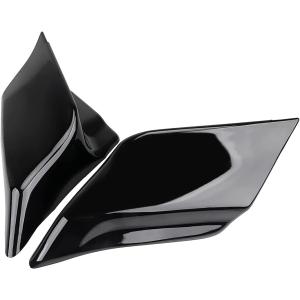 YDLMT Vivid Black Motorcycle ABS Plastic Panels Stretched Extended Side Covers for Harley Touring Road King Electra Glide FLHT FLHR FLH FLT｜dep-dreamfactory