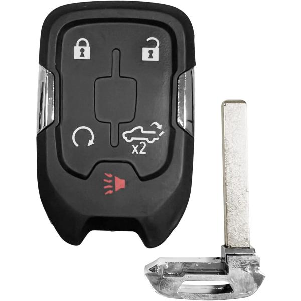 【並行輸入品】AutoKeyMax Car Key Fob Replacement For Silv...