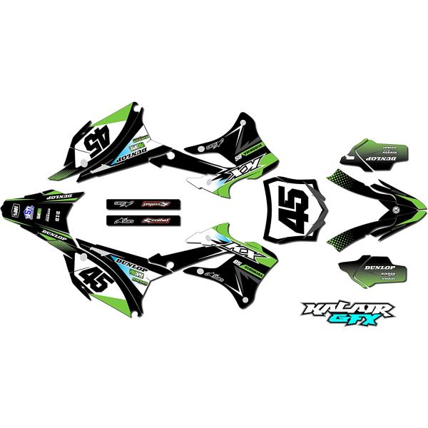 【並行輸入品】Kalair GFX Graphics Kit for Kawasaki KX85 K...