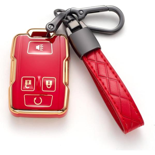 【並行輸入品】キーフォブカバーケース 2014-2018 GMC Sierra 2015-2018 ...