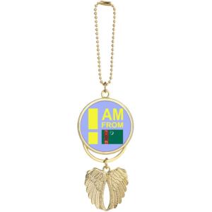 【並行輸入品】I Am from Turkmenistan Art Deco Fashion Car...