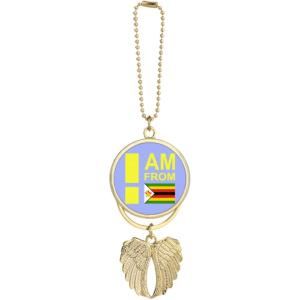 【並行輸入品】I Am from Zimbabwe Art Deco Fashion Car Key...