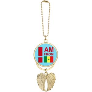 【並行輸入品】I Am from Senegal Art Deco Fashion Car Keyc...