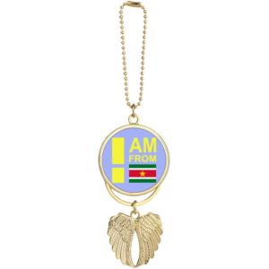 【並行輸入品】I Am from Suriname Art Deco Fashion Car Key...