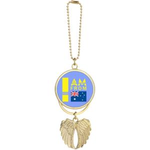 【並行輸入品】I Am from Australia Art Deco Fashion Car Ke...
