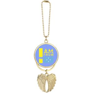 【並行輸入品】I Am from Moldova Art Deco Fashion Car Keyc...