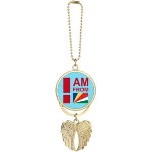 【並行輸入品】I Am from Seychelles Art Deco Fashion Car K...