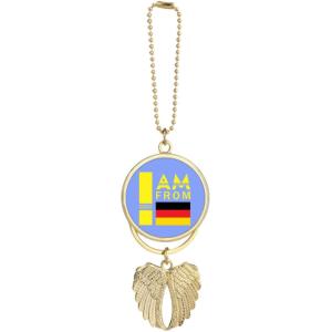 【並行輸入品】I Am from Germany Art Deco Fashion Car Keyc...