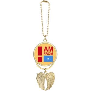 【並行輸入品】I Am from Somalia Art Deco Fashion Car Keyc...