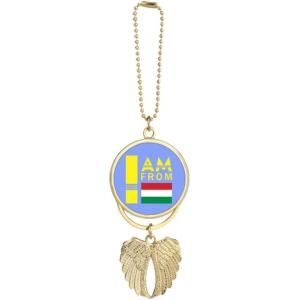 【並行輸入品】I Am from Hungary Art Deco Fashion Car Keyc...