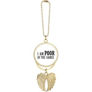 【並行輸入品】I Am Poor in The Games Art Deco Fashion Car...