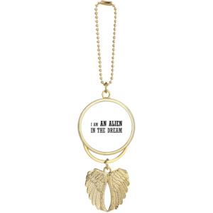 【並行輸入品】I Am an Alien in The Dream Car Keychain Ang...