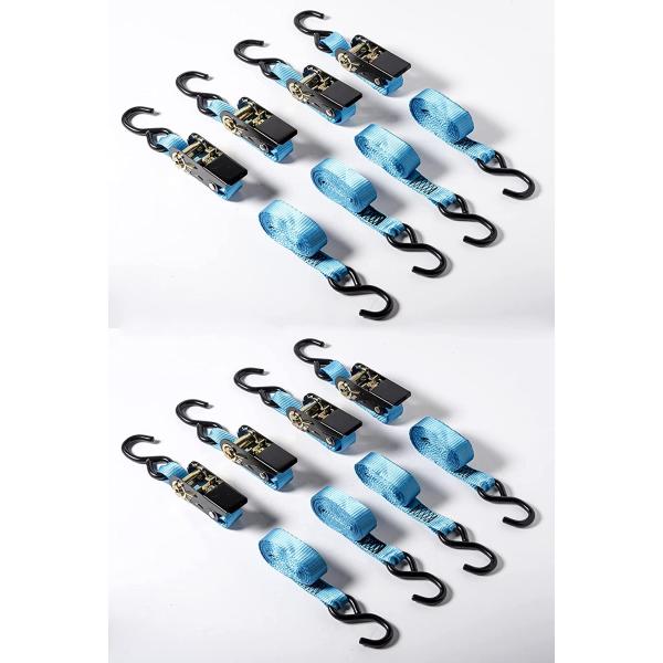 【並行輸入品】HiGear Ratchet Straps Tie Down 1200Lbs Brea...